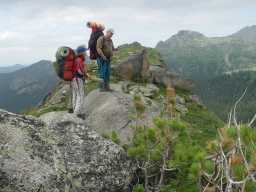 The two strongest mountain climbers of the team