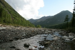 Shumak river downstram view