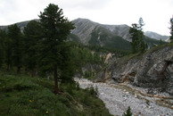 Baromgol river before flowing into Arkhat