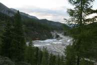 Baromgol (right) and Arkhat (left) confluence