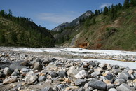 Crossing Arkhat 
near confluence with Baromgol